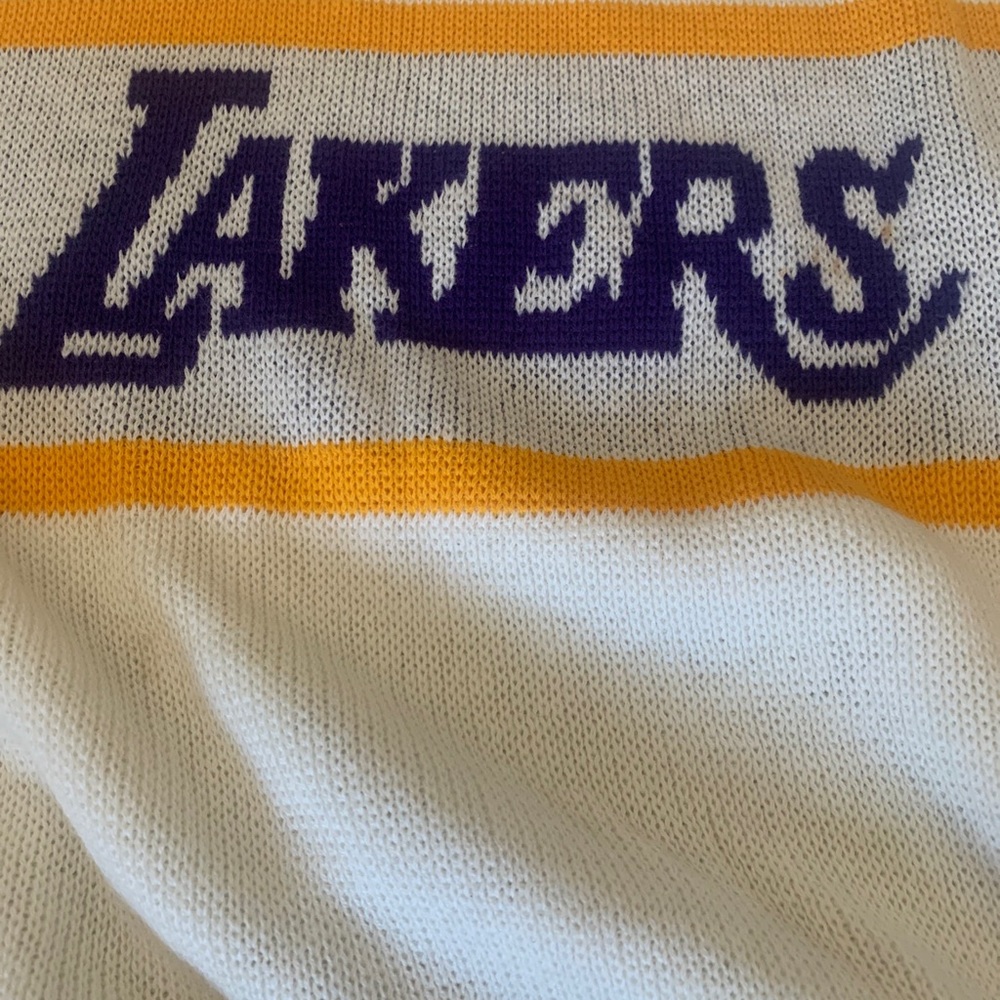 Vintage Cliff Engle LTD LA Lakers sweater rare XL